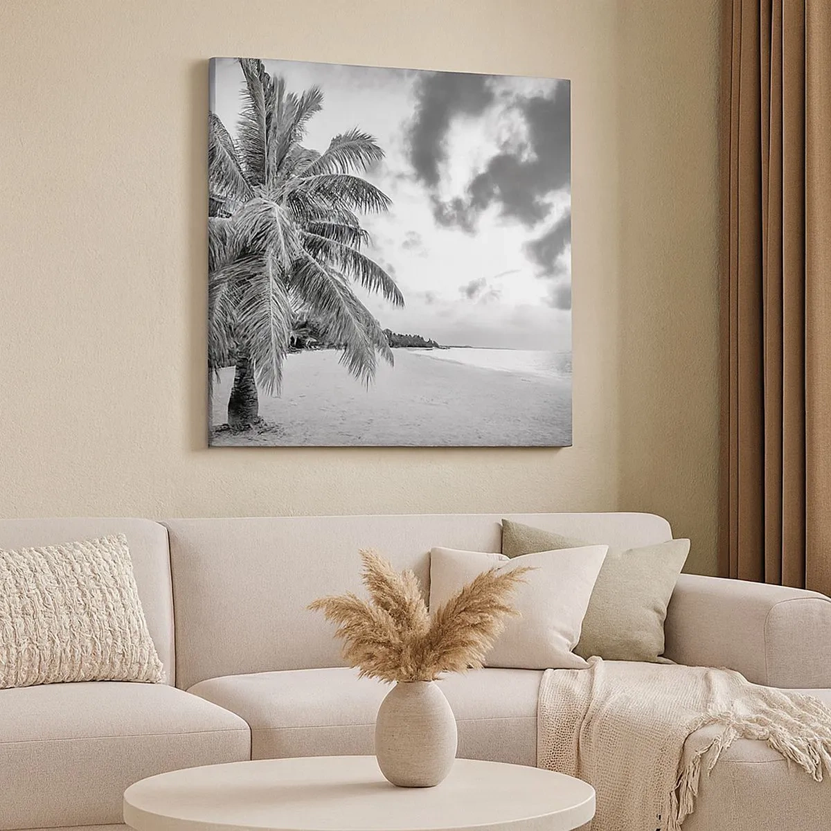 Impression sur toile - Image sur toile - Quand tu aspires à la solitude - 30x30 cm