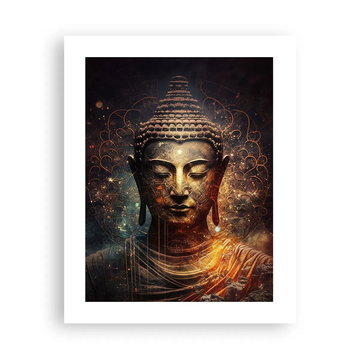 Affiche - Poster - Équilibre spirituel - 40x50 cm