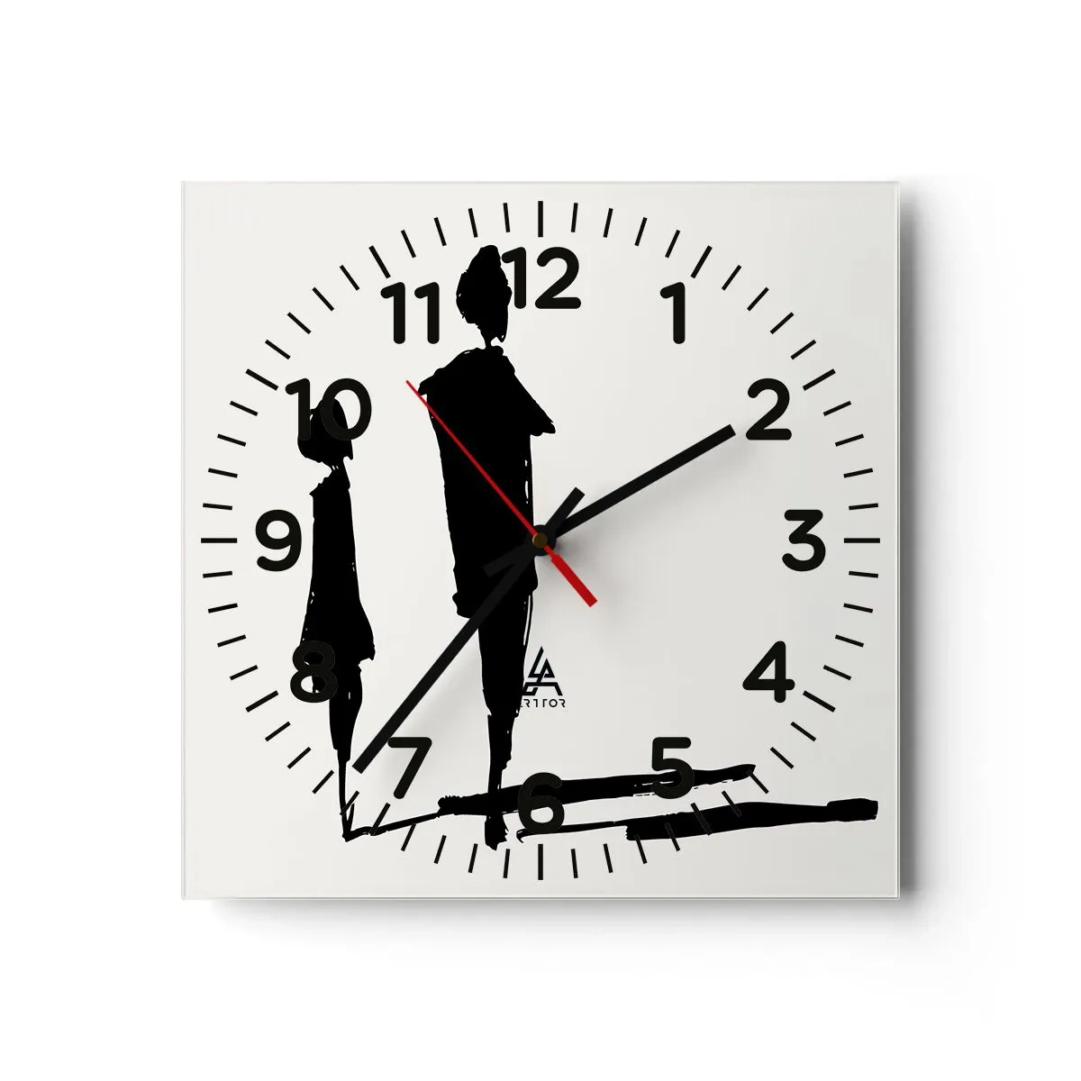 Horloge murale - Pendule murale - Êtes-vous sûr qu'ils sont ensemble ? - 40x40 cm
