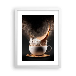 Affiche dans un cadre blanc - Poster - Une explosion de saveur - 30x40 cm