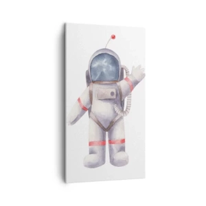 Impression sur toile - Image sur toile - C'est tout pour le moment! - 45x80 cm