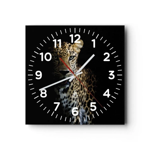 Horloge murale - Pendule murale - Beauté sombre - 30x30 cm