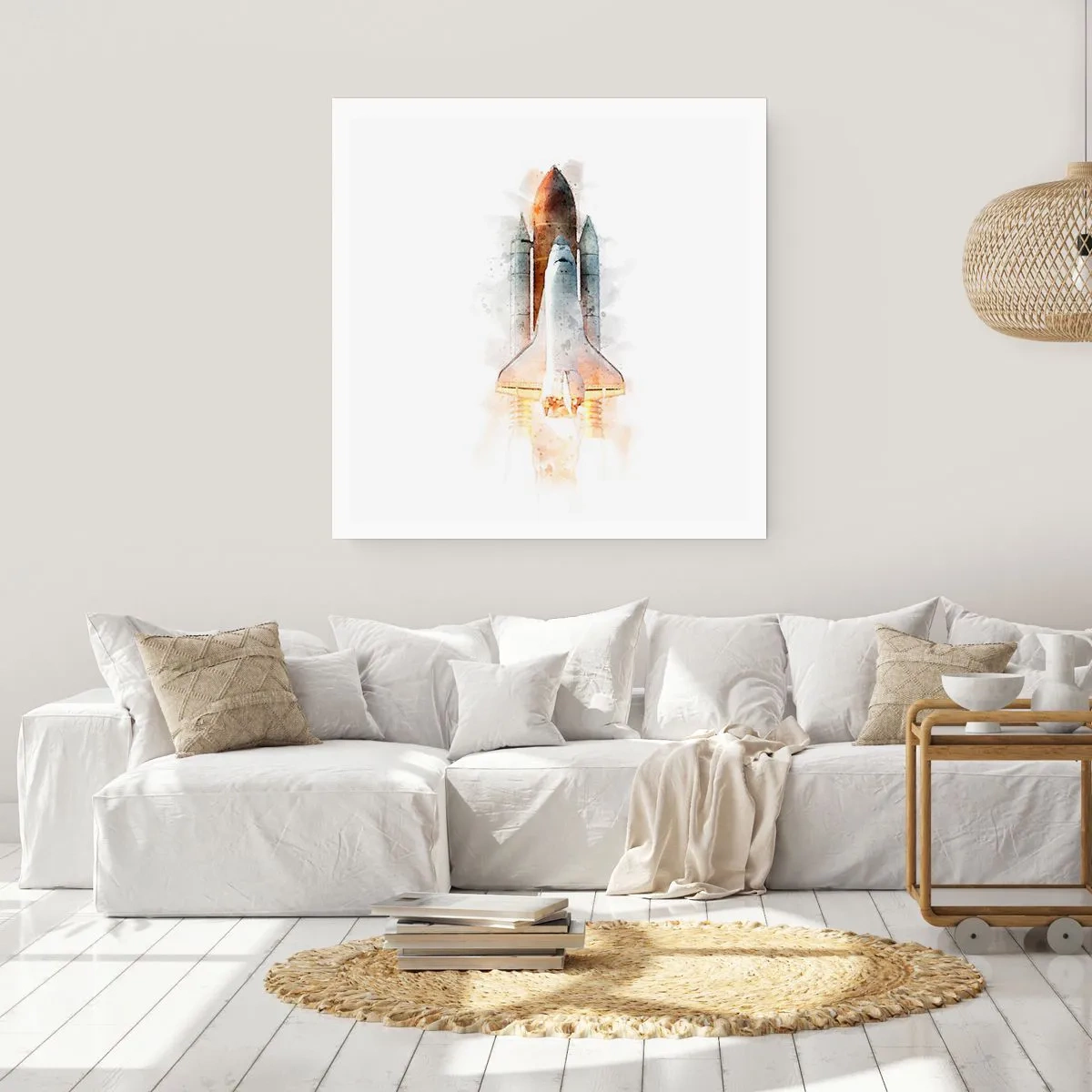 Affiche - Poster - Des explorateurs pour commencer - 50x50 cm