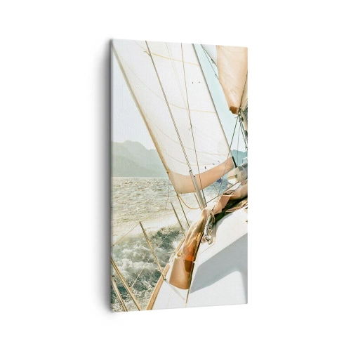 Impression sur toile - Image sur toile - Toutes voiles dehors - 45x80 cm