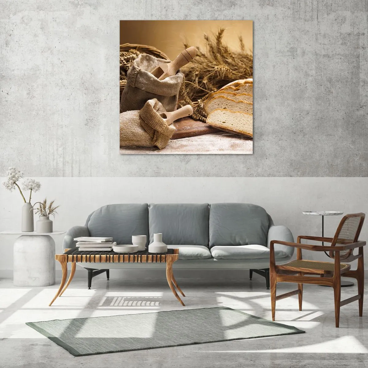 Impression sur verre - Image sur verre - Comment il coupe avec un couteau - 70x70 cm