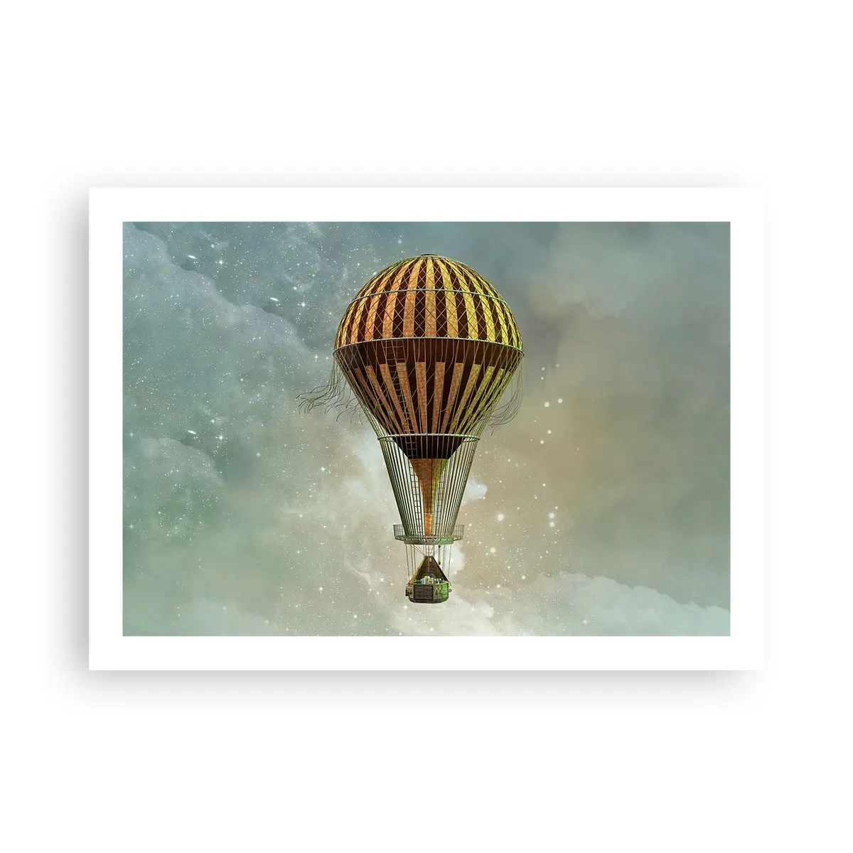 Affiche - Poster - Vols pionniers - 70x50 cm