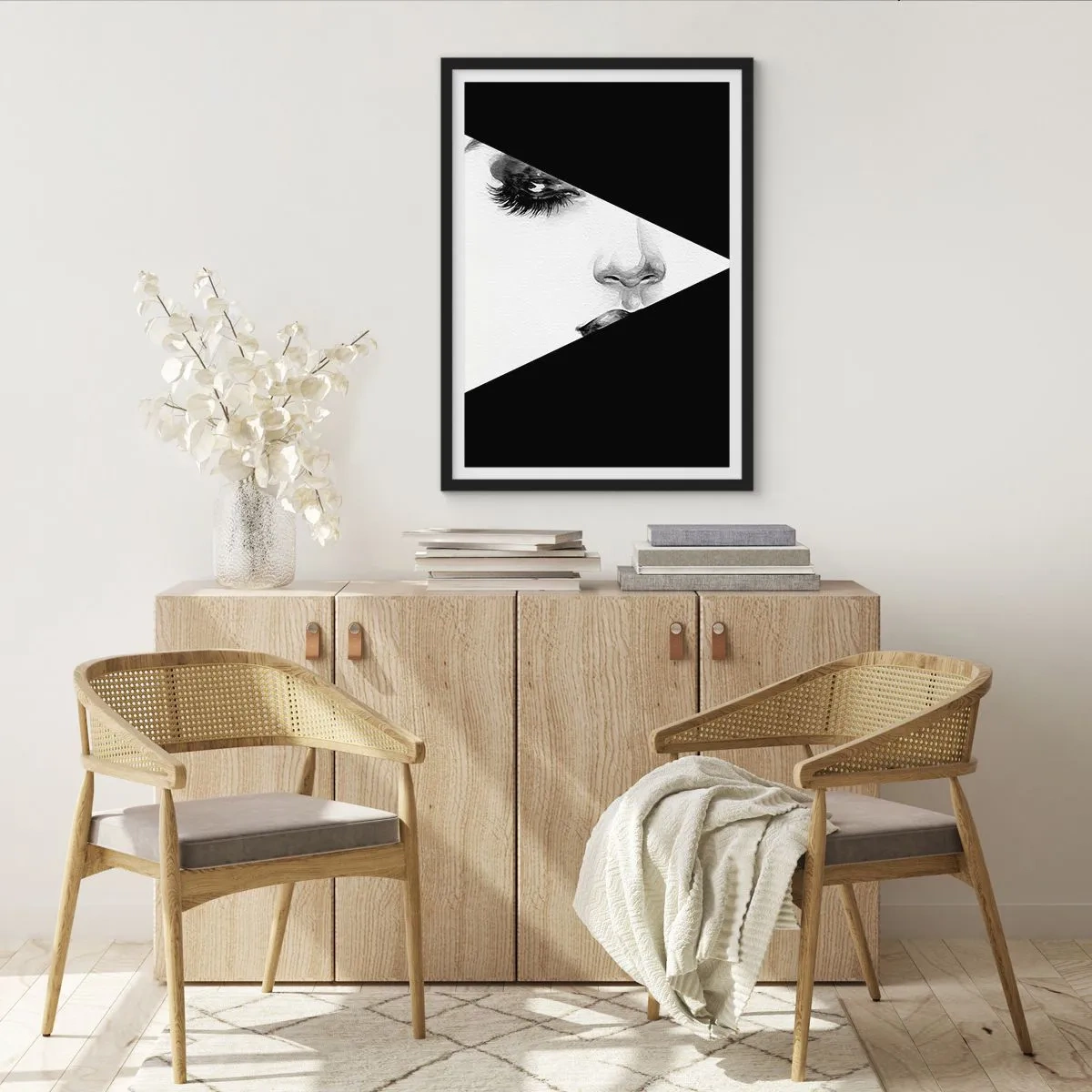 Affiche dans un cadre noir - Poster - Toujours inconnu - 61x91 cm