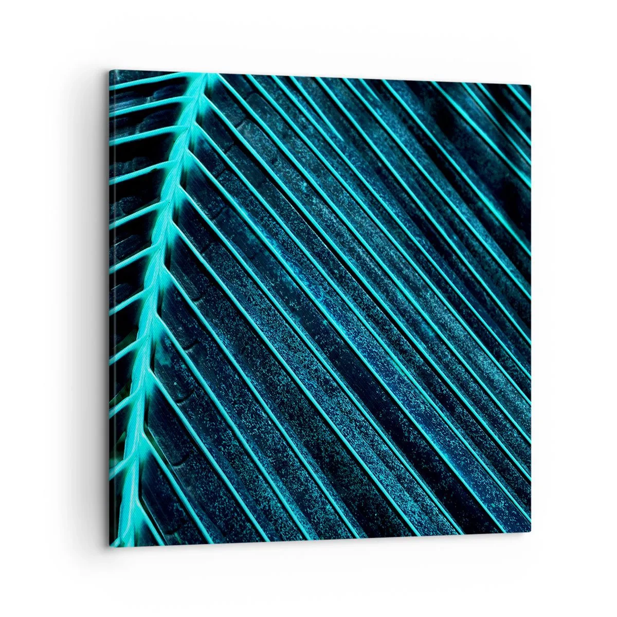 Impression sur toile - Image sur toile - Texture verte - 50x50 cm