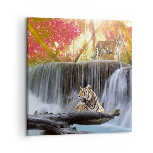 Impression sur toile - Image sur toile - Paysage surréaliste - 60x60 cm