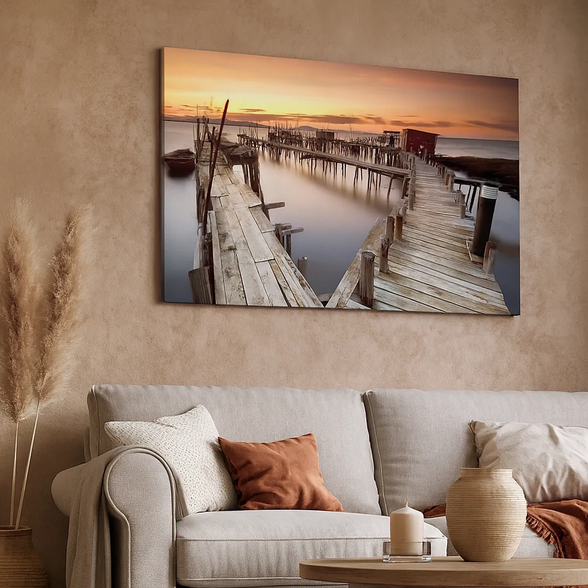 Impression sur toile - Image sur toile - Authentique, pas un attrape touristique - 30x30 cm