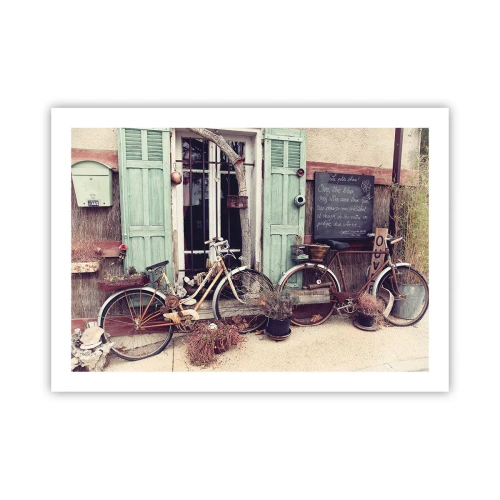 Affiche - Poster - Que la province vive - 70x50 cm