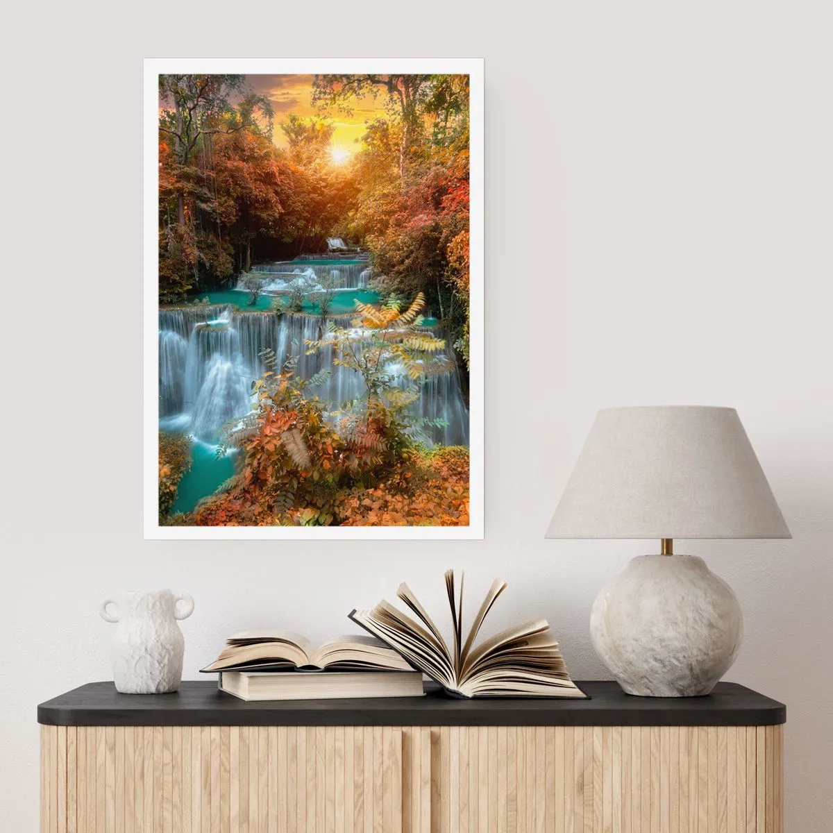 Affiche - Poster - Trésor caché de la forêt - 70x100 cm