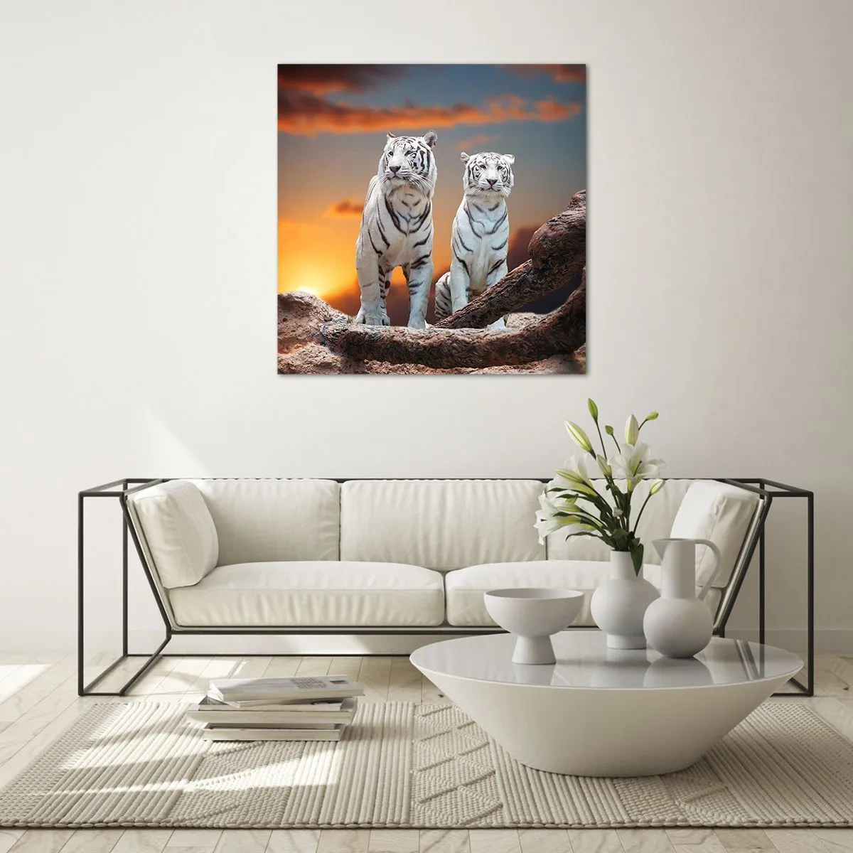 Impression sur verre - Image sur verre - Tout comme à Narnia - 40x40 cm