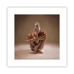 Affiche - Poster - Unité du corps et de l'âme - 30x30 cm