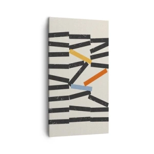 Impression sur toile - Image sur toile - Dominos – composition - 45x80 cm