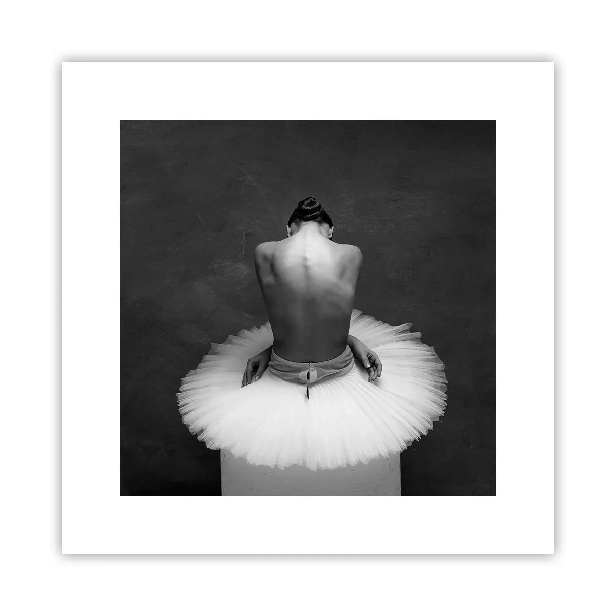 Affiche - Poster - C'est justement en train de fleurir - 30x30 cm