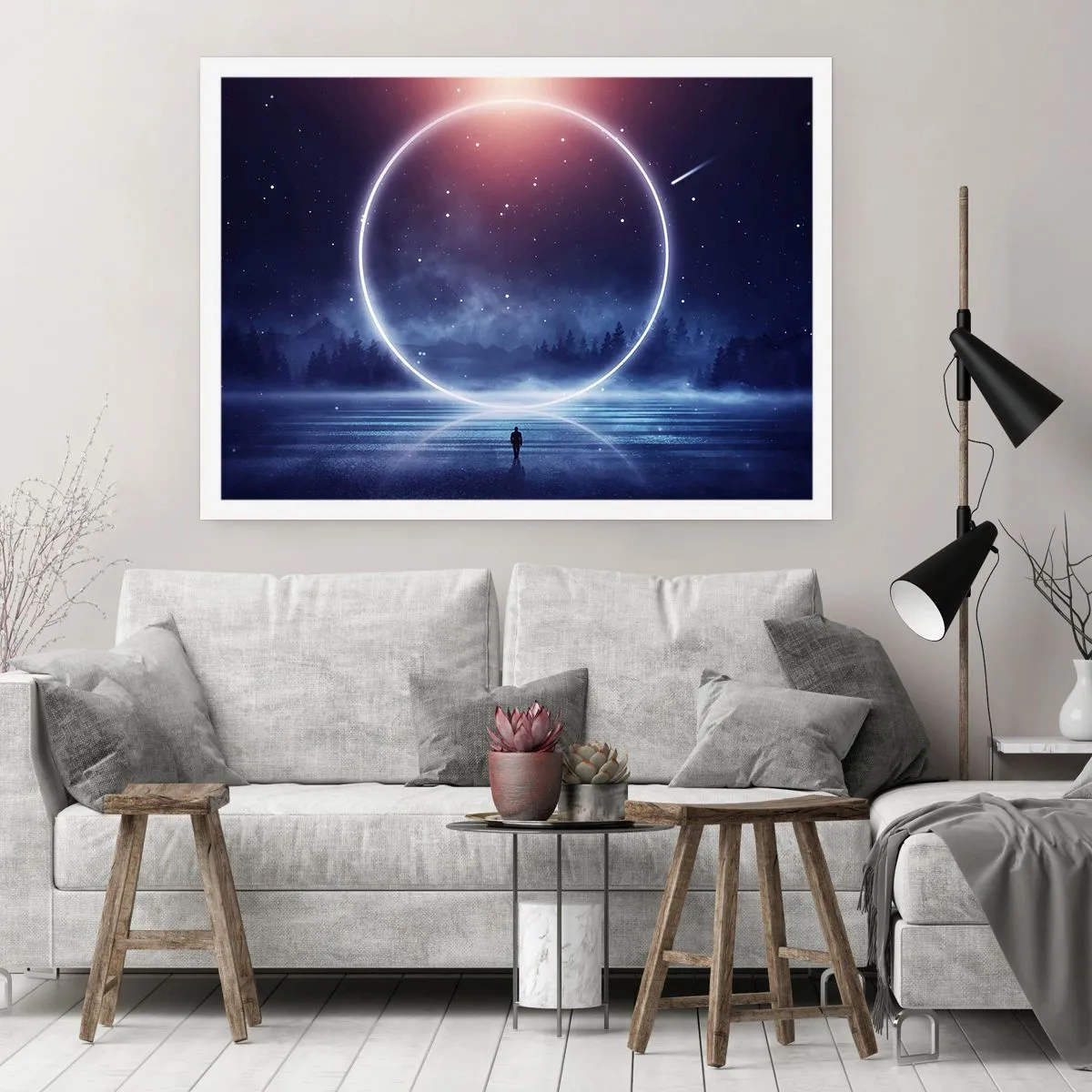 Affiche - Poster - Ils sont déjà là... - 50x40 cm