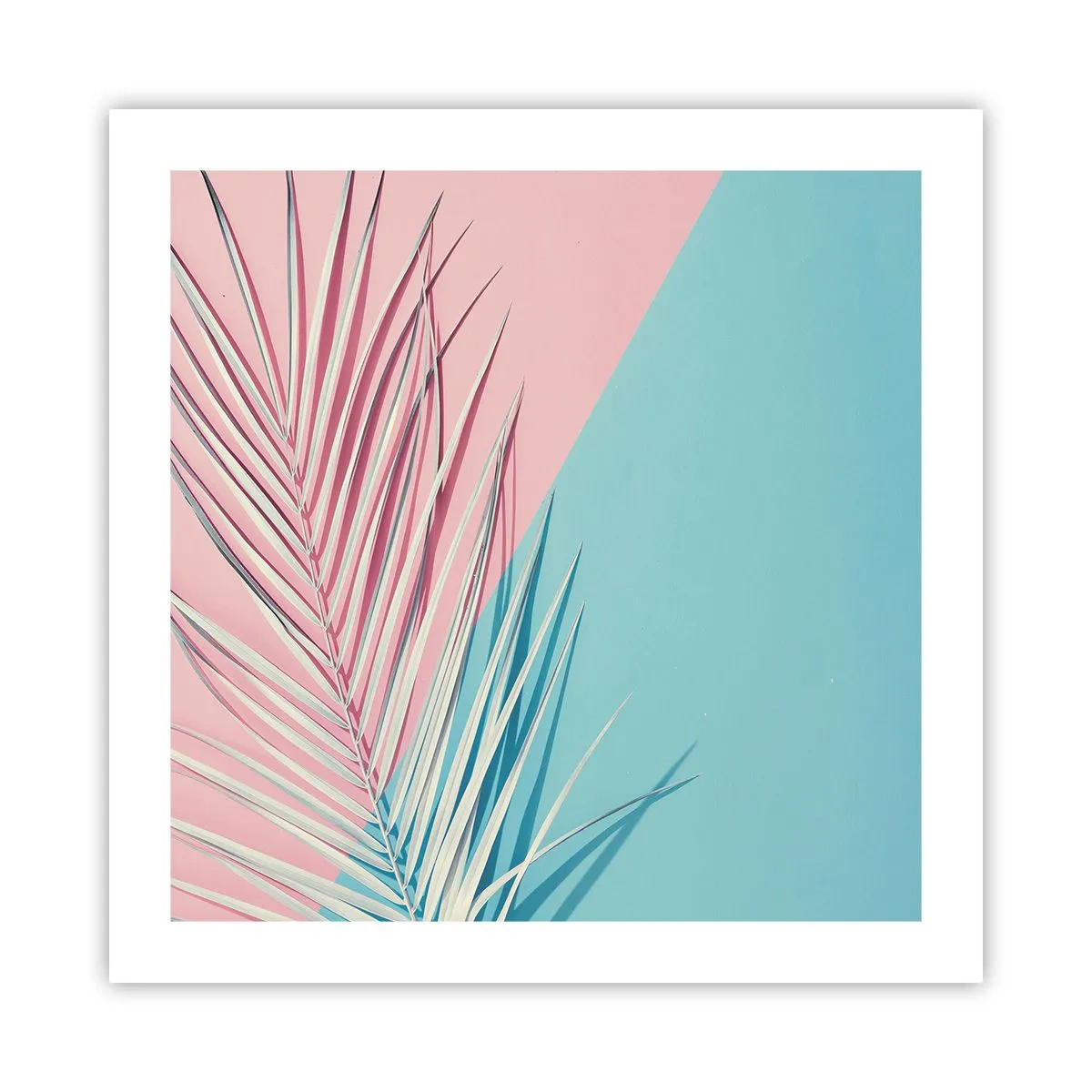 Affiche - Poster - Impression tropicale - 50x50 cm