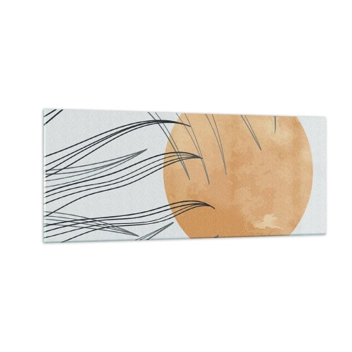 Impression sur verre - Image sur verre - Toujours vers le soleil - 100x40 cm