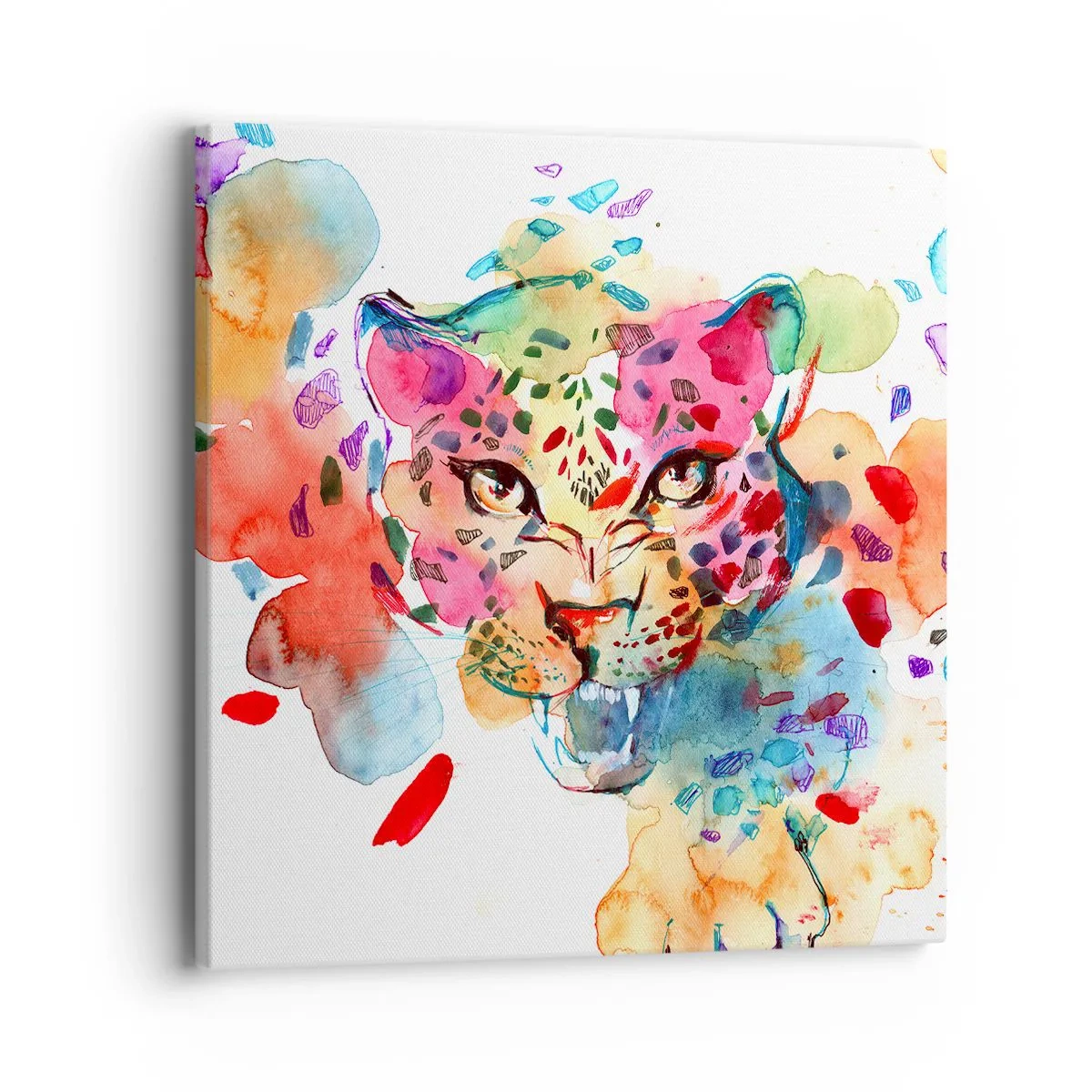 Impression sur toile - Image sur toile - La belle et la Bête - 40x40 cm