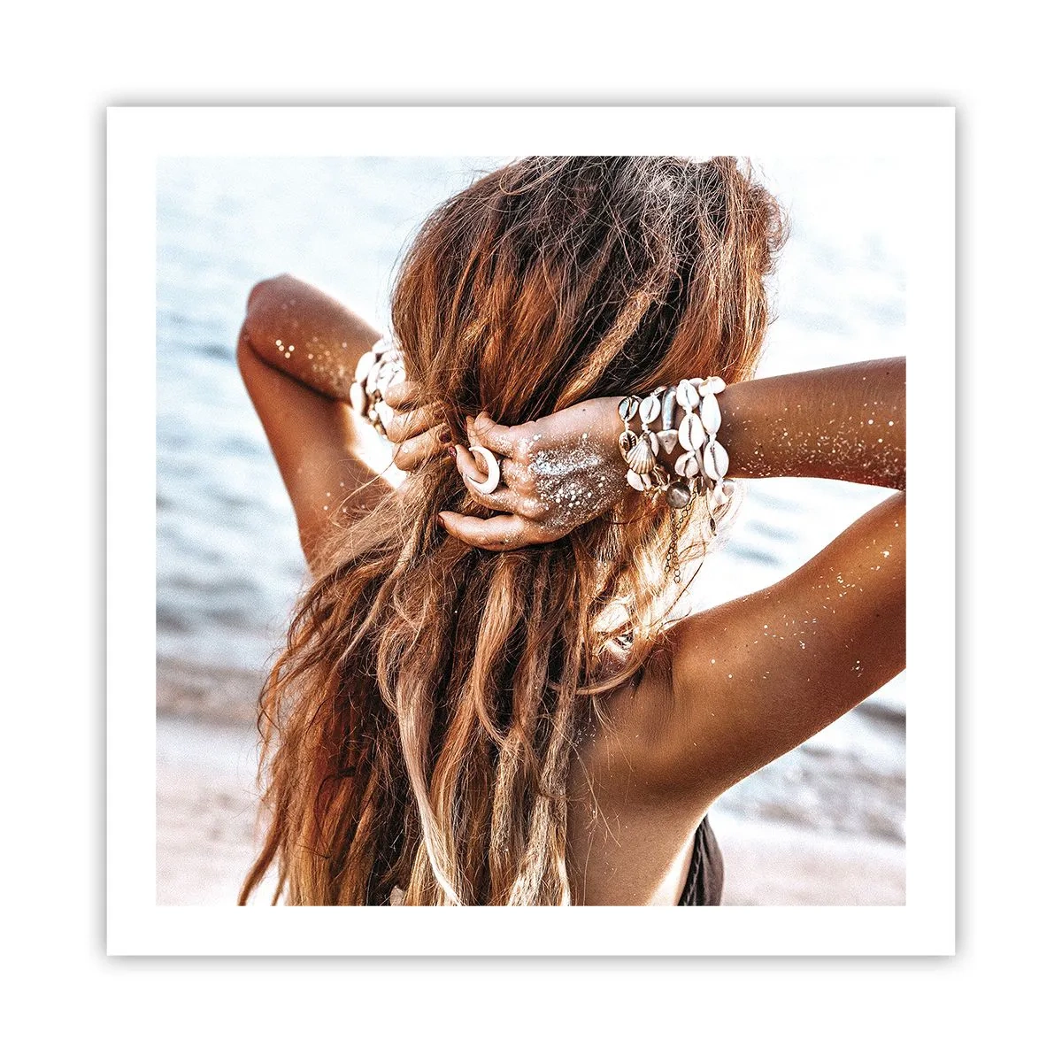 Affiche - Poster - La soeur de l'eau et du soleil - 60x60 cm