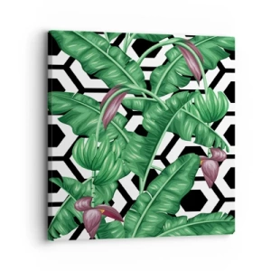Impression sur toile - Image sur toile - Une composition symétrique par nature - 30x30 cm
