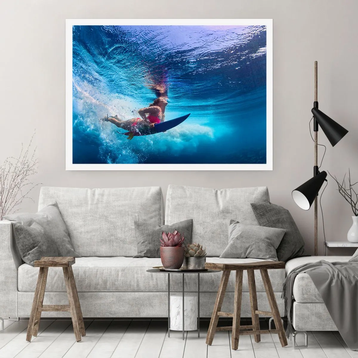 Affiche - Poster - Joie profonde - 40x30 cm