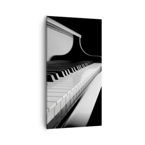 Impression sur toile - Image sur toile - Harmonie des formes et des couleurs - 55x100 cm