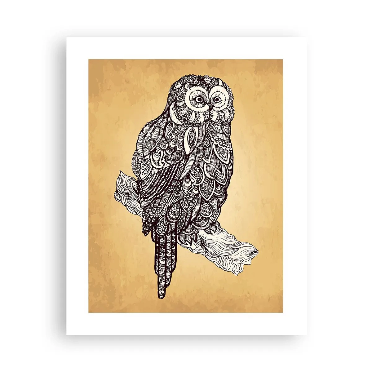 Affiche - Poster - Ornements complexes de sagesse - 40x50 cm