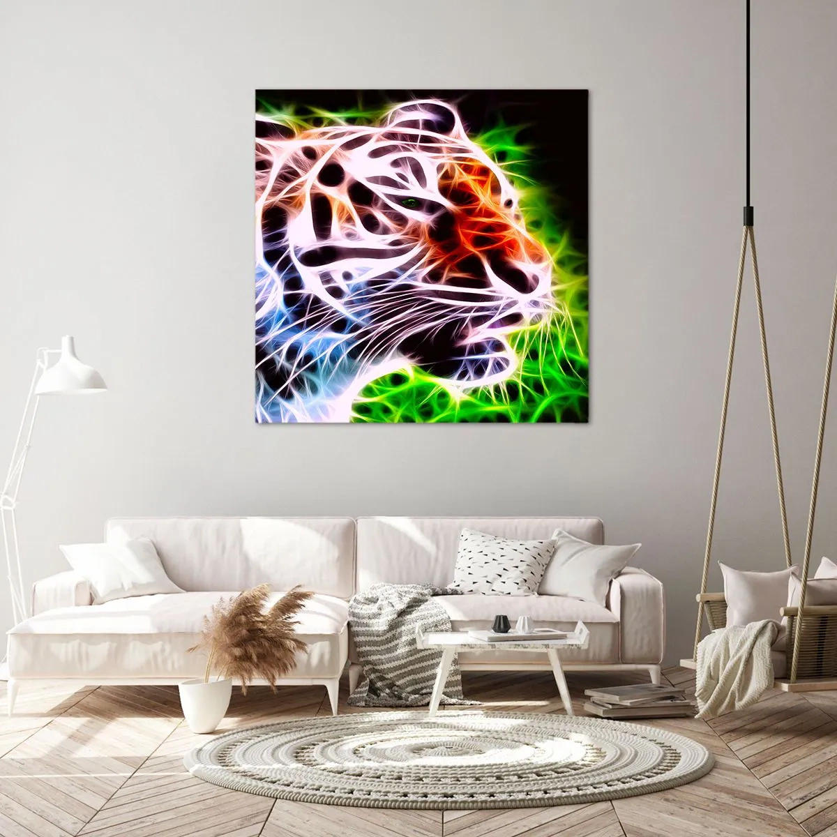 Impression sur toile - Image sur toile - L'aura dangereux - 60x60 cm