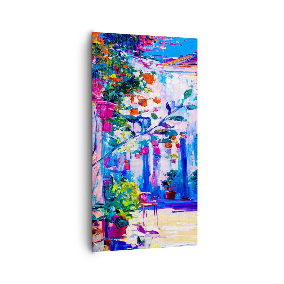 Impression sur toile - Image sur toile - Impression - une rue italienne - 65x120 cm