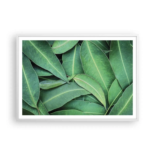 Affiche dans un cadre blanc - Poster - Juteux et frais - 100x70 cm