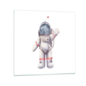 Impression sur verre - Image sur verre - C'est tout pour le moment! - 30x30 cm