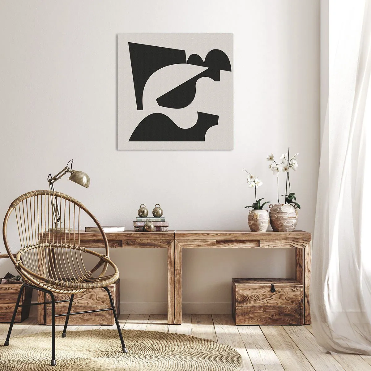 Impression sur toile - Image sur toile - À monter soi-même - 40x40 cm