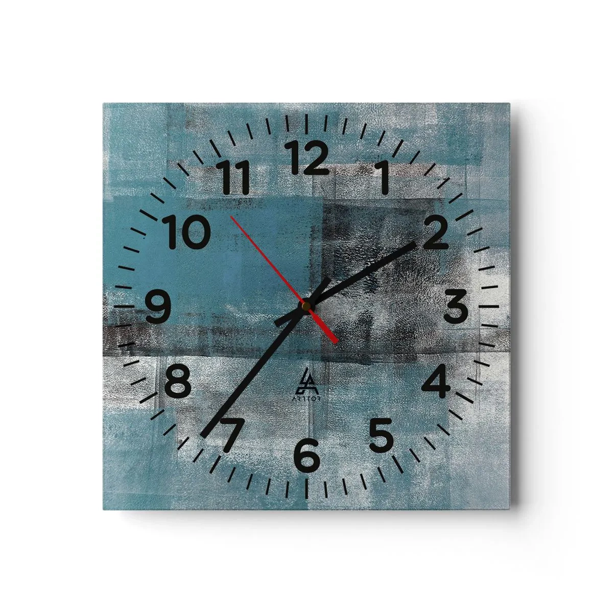 Horloge murale - Pendule murale - Eau et air - 40x40 cm