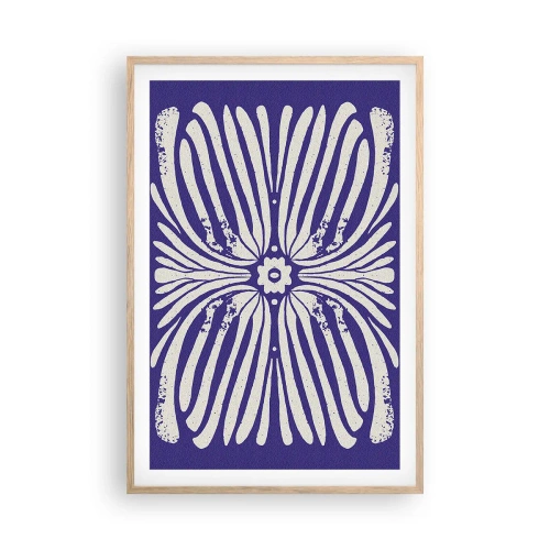 Affiche dans un chêne clair - Poster - Inspirations ethniques - 61x91 cm