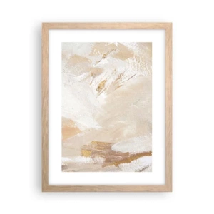 Affiche dans un chêne clair - Poster - Composition pastel - 30x40 cm