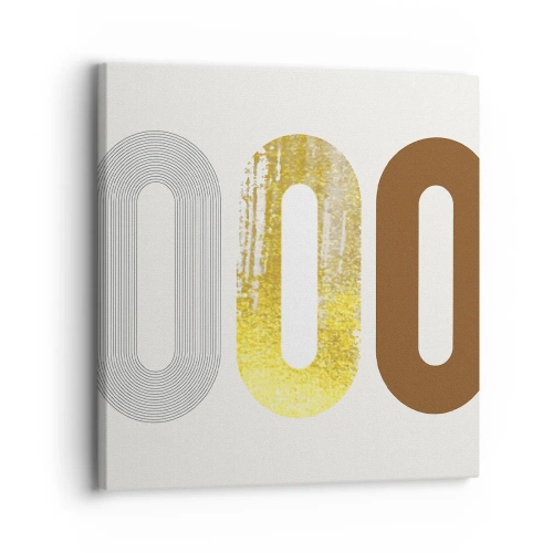 Impression sur toile - Image sur toile - Ooo! - 30x30 cm