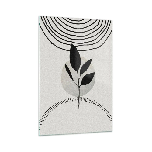 Impression sur verre - Image sur verre - Composition : rituels de la nature - 70x100 cm