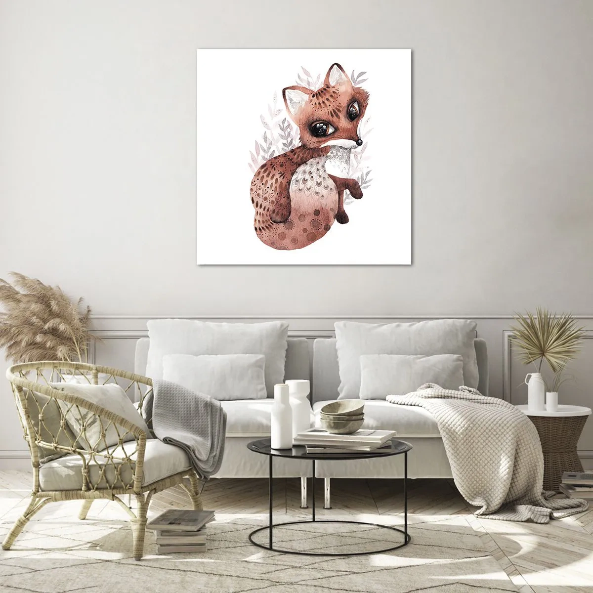 Impression sur verre - Image sur verre - Seulement à aimer - 50x50 cm