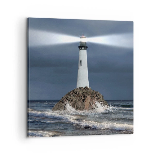 Impression sur toile - Image sur toile - I… i… ici ! - 60x60 cm