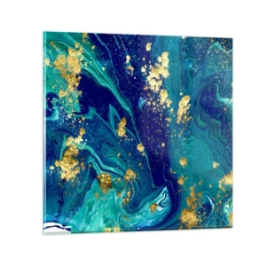 Impression sur verre - Image sur verre - Les pétales du soleil - 50x50 cm