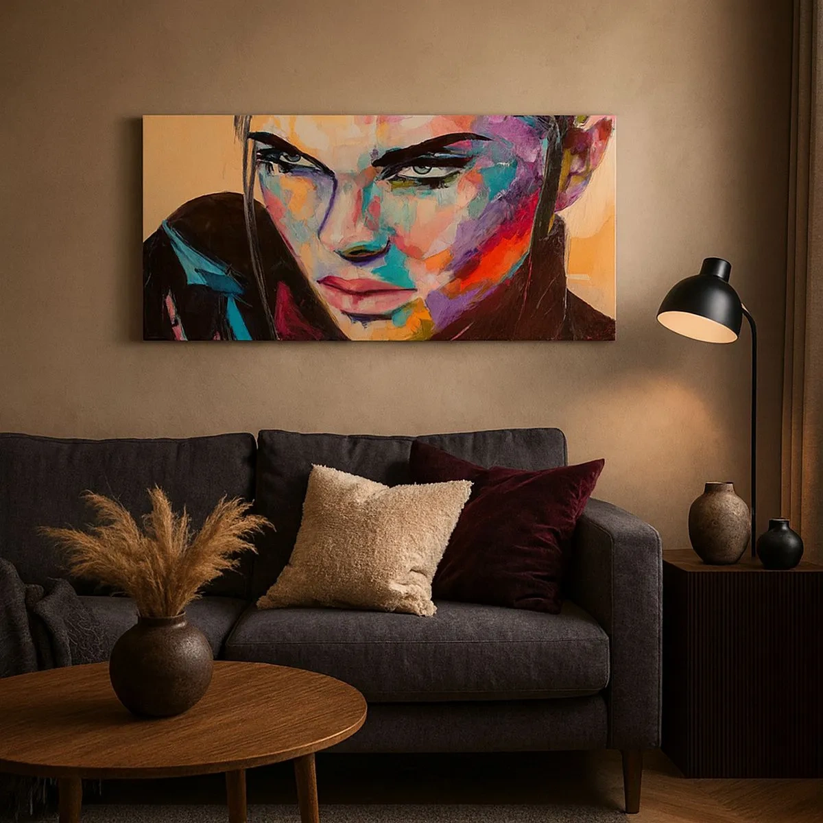 Impression sur toile - Image sur toile - Le coeur sauvageon - 100x40 cm