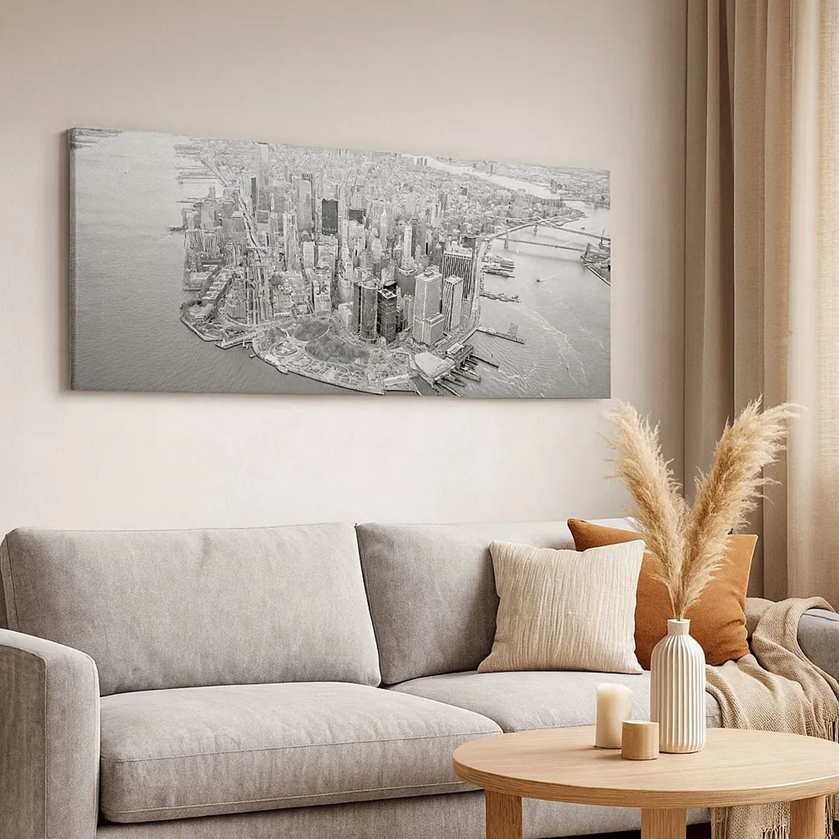 Impression sur toile - Image sur toile - Comment ne pas aimer ? - 100x40 cm