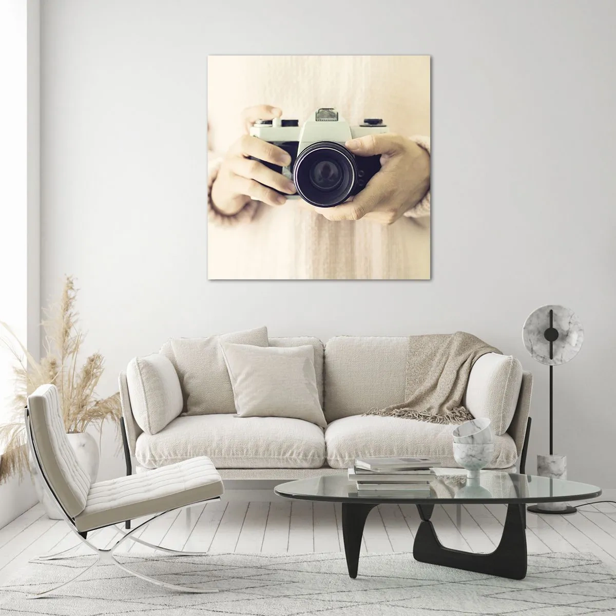 Impression sur verre - Image sur verre - Pour voir plus ... - 70x70 cm