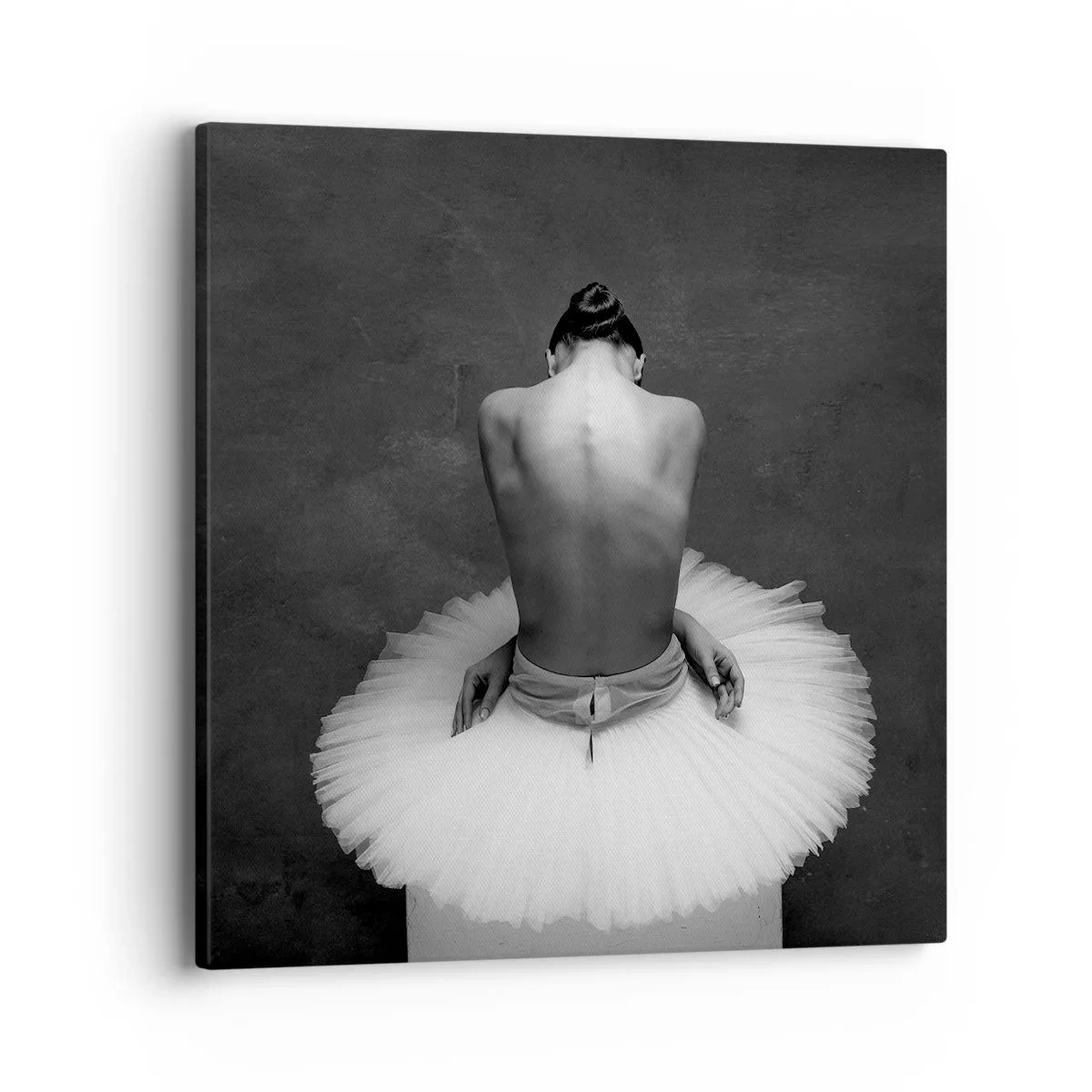 Impression sur toile - Image sur toile - C'est justement en train de fleurir - 40x40 cm