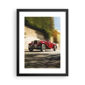 Affiche dans un cadre noir - Poster - Plus belle que Nike de Samothrace - 30x40 cm