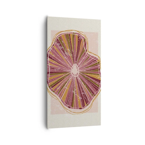 Impression sur toile - Image sur toile - Abstraction rayonnante - 65x120 cm