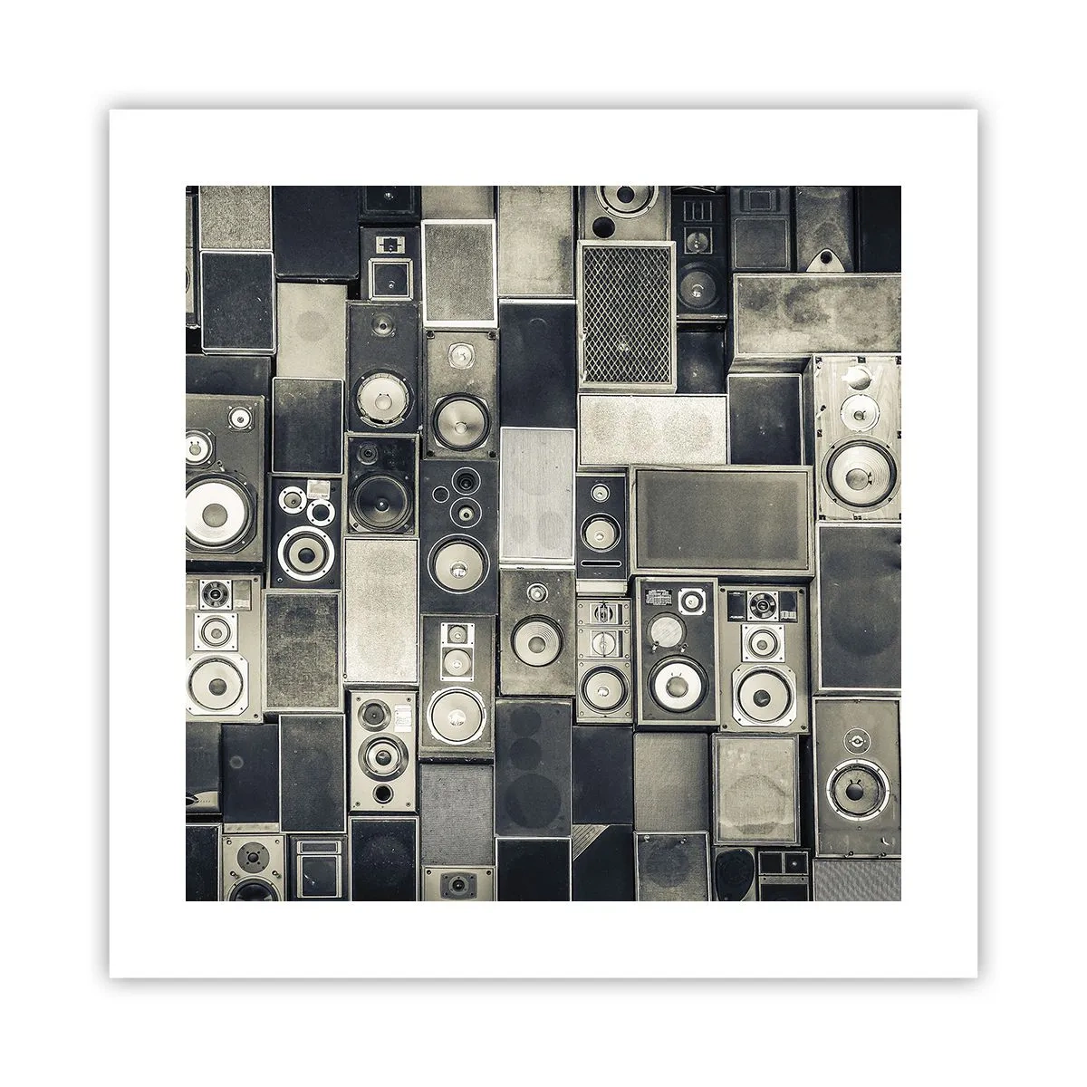 Affiche - Poster - Tout va bien - 40x40 cm