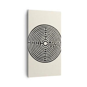 Impression sur toile - Image sur toile - Ordre mystérieux - 55x100 cm